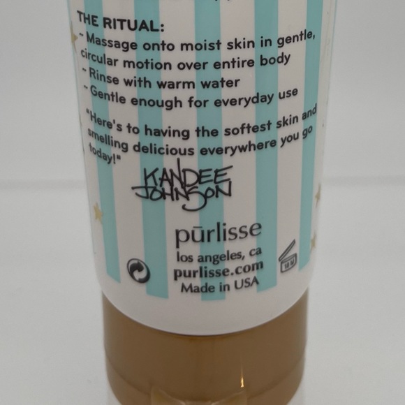 Kandee Johnson X Purlisse Orange Creamsicle 3-Piece Body Wash Scrub & Butter NWT - Picture 5 of 15